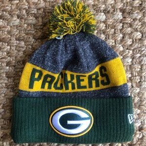 New: NFL x New Era Green Bay Packers Lined Beanie. One Size